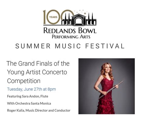 Redlands Bowl Summer Music Festival 2023 – The Grand Finals of the Young Artist Concerto ...