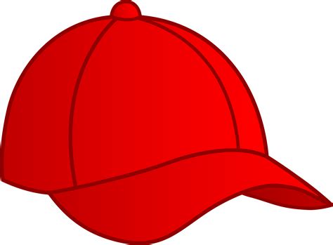 Red Baseball Cap On A Transparent Background Free Image - Baseball Cap ...