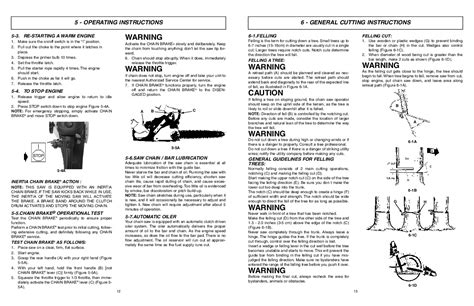 Mcculloch Chainsaw Manual