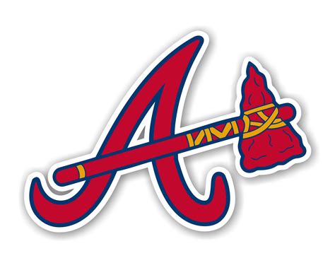 Atlanta Braves "A" Precision Cut Decal / Sticker