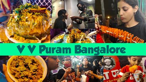 Indian Street Food - Bangalore's Popular VV Puram Food Street | Must Try Street Food | Bangalore ...