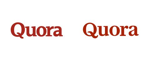 Brand New: New Logo for Quora by Commercial Type