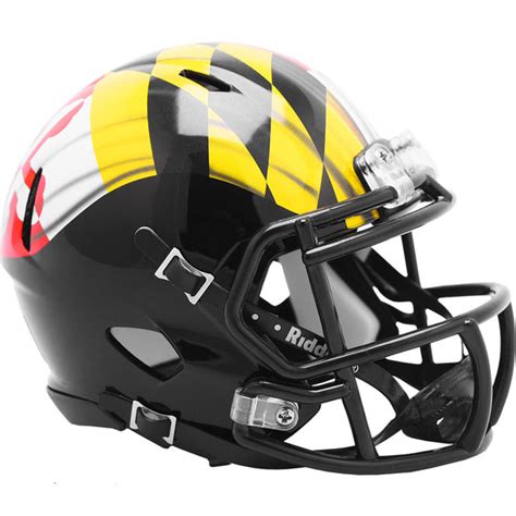 Maryland Terrapins Pride Riddell Speed Mini Football Helmet – The ...