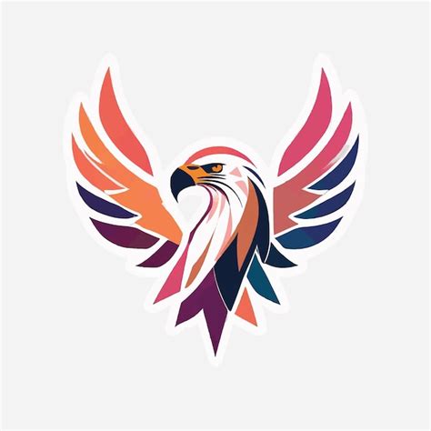 Premium Vector | Eagle logo on a white background