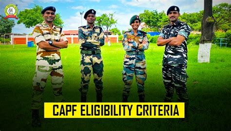 UPSC CAPF Eligibility - Qualification, Age limit & Relaxation, Criteria