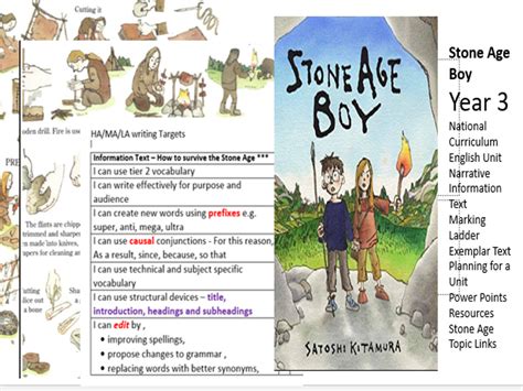 Stone Age Boy Year 3 and 4 | Teaching Resources