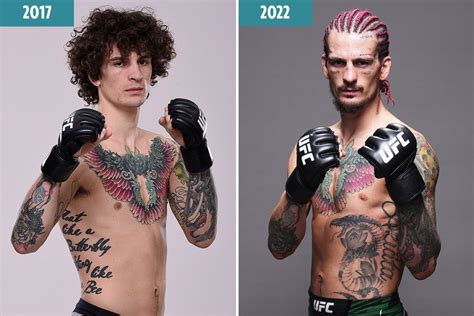 Inside UFC 292 star Sean O'Malley's dramatic transformation from fresh-faced teen to tattooed ...