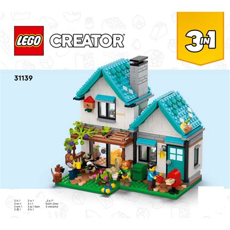 LEGO Cozy House Set 31139 Instructions | Brick Owl - LEGO Marketplace