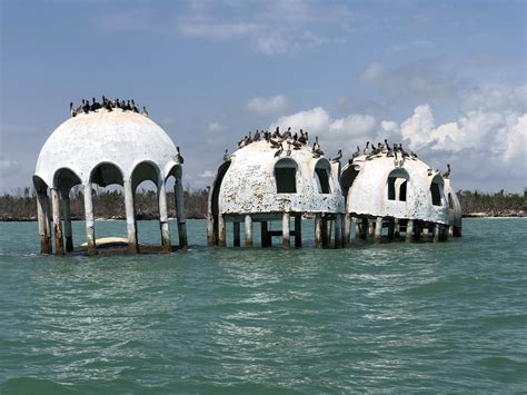 Cape Romano Dome House. Quite crazy to think that someone lives here 25-ish years ago. : florida