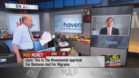 Biohaven CEO says drug approval is 'monumental' for migraine patients