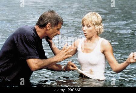 Harrison Ford and Anne Heche / Six Days Seven Nights / 1998 directed by Ivan Reitman Stock Photo ...