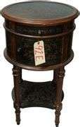 HILLSDALE FURNITURE BIRMINGHAM ROUND WOODEN ACCENT TABLE - MATCHES LOT ...