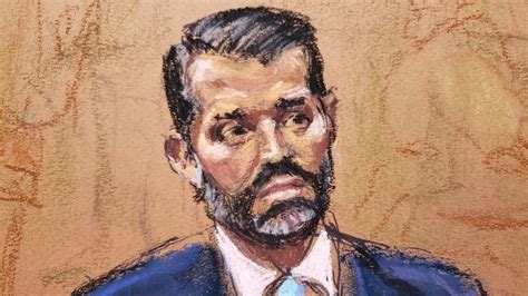 Donald Trump Jr asks courtroom sketch artist to 'make me look sexy' during $250m fraud trial ...