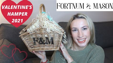 Fortnum & Mason Valentine's Hamper Unboxing - YouTube