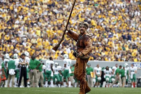 West Virginia Mountaineers mascot kilt hisself a bar - SBNation.com