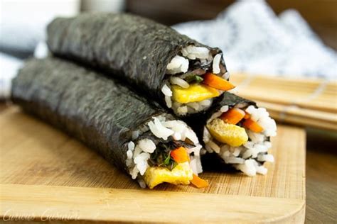 Kimbap (Korean Sushi) • Curious Cuisiniere