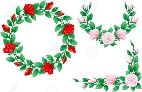 Flower Garland Clipart | Free download on ClipArtMag