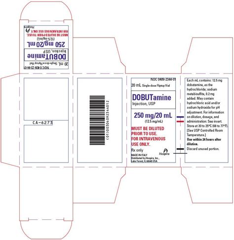 Dobutamine - FDA prescribing information, side effects and uses