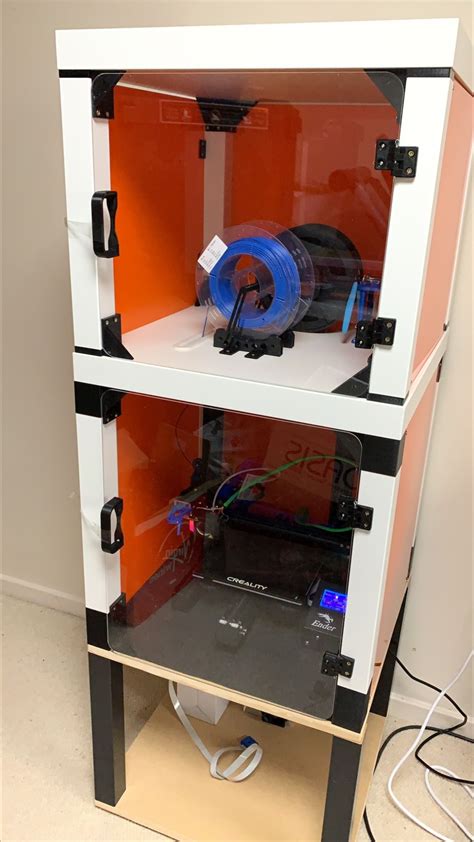 3D Printer Enclosure in 2021 | 3d printer enclosure, Printer cabinet, 3d printer