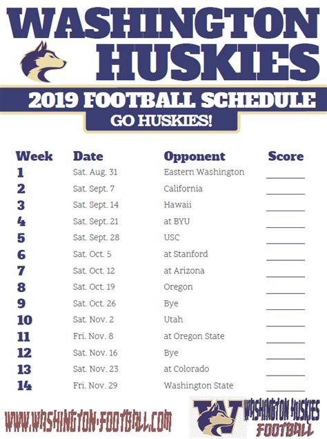 Huskies 2024 Schedule - Bucs Schedule 2024