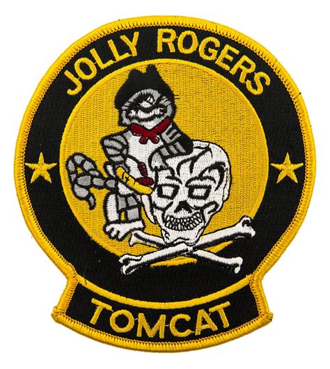 Navy Fighter Squadron VF-103 (Jolly Rogers) F-14 Patch | Flying Tigers ...