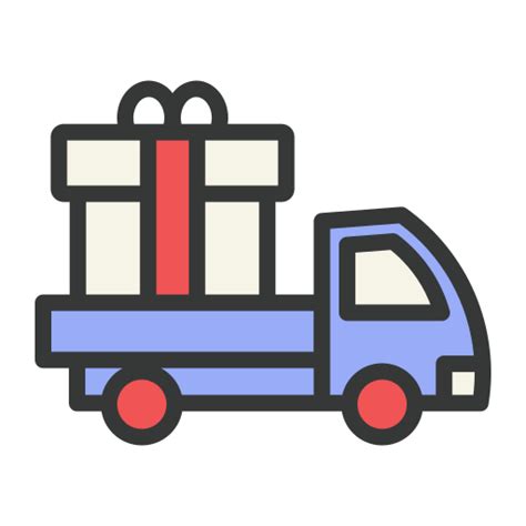 Delivery van - Free shipping and delivery icons