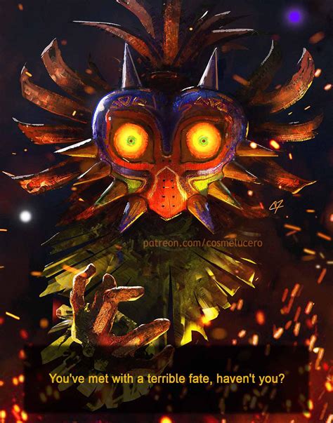 Majora's Mask Fanart by Cosme (Aeflus) Lucero : r/zelda