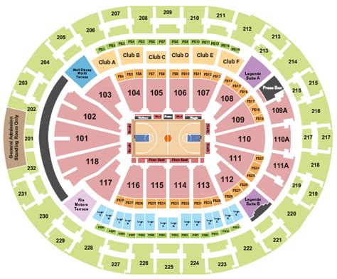 Orlando Magic Floor Seating Chart | Floor Roma