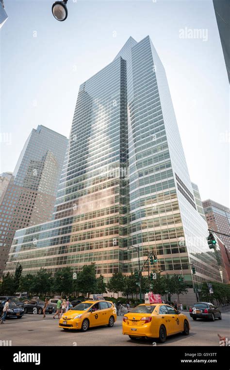 The Goldman Sachs headquarters in New York at 200 West Street is seen ...