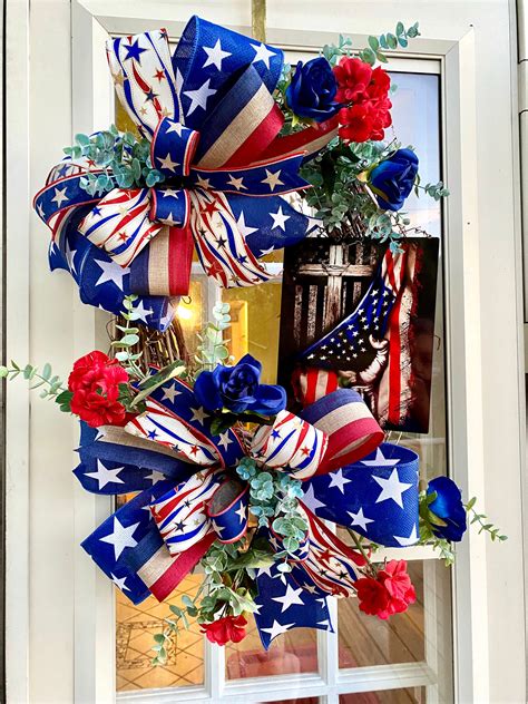 American flag wreath | Etsy