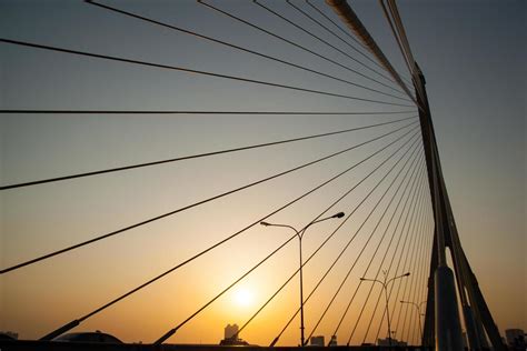 Bridge at sunset 1903483 Stock Photo at Vecteezy