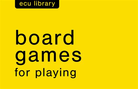 Drop-In Board Games at the Library! | Emily Carr University of Art + Design