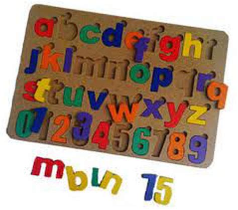 Puzzle Seri Alphabet