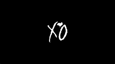 Simple black XO wallpaper (1080p) : TheWeeknd