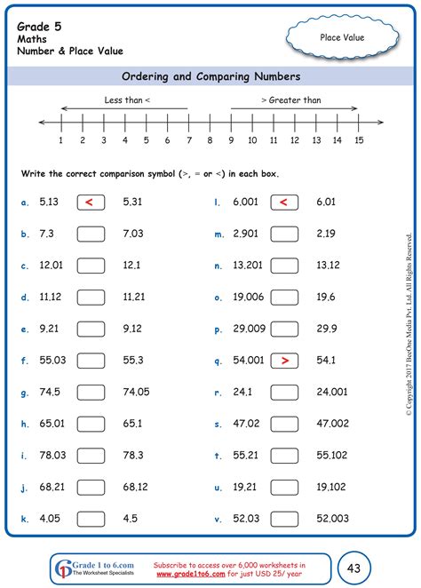 Grade 5 Math Worksheets - Worksheet Template Student Layla