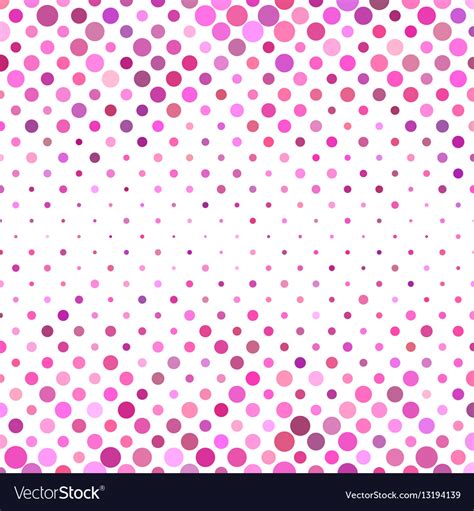 Pink abstract dot pattern background Royalty Free Vector