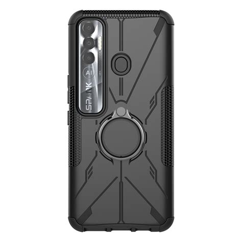 Protective Case For Tecno Spark 7 Pro Armor Bear Shockproof PC + TPU | Shop Today. Get it ...