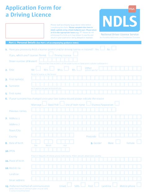 Irish driving licence templates - pasaapple