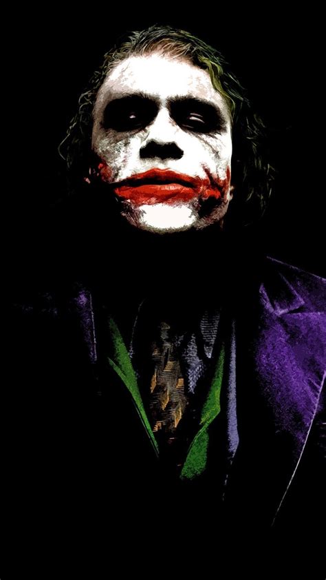 Heath Ledger Joker iPhone Wallpapers - Top Free Heath Ledger Joker ...