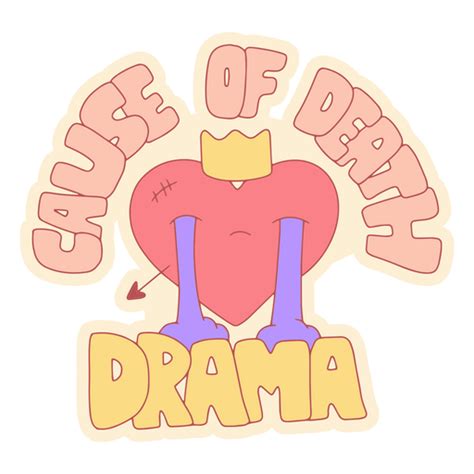 Drama doodle quote in 2022 | Doodle quotes, Doodles, Quote png