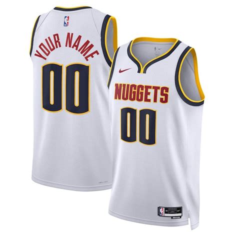 All Players Men's Denver Nuggets Custom Swingman Jersey - Icon Edition