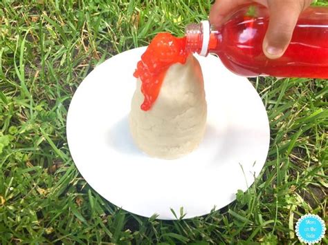 How to Make a Homemade Erupting Playdough Volcano | Volcano experiment, Playdough, Fun projects ...