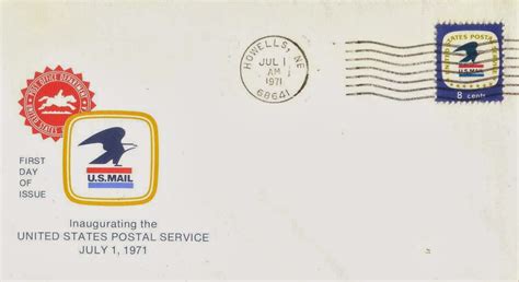 Lets Talk Stamps: The United States Postal Service (USPS) 1.7.1971