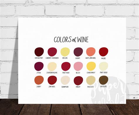 Wine Color Chart | ubicaciondepersonas.cdmx.gob.mx