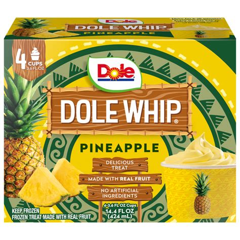 Save on Dole Whip Frozen Treat Cups Pineapple - 4 ct Order Online ...