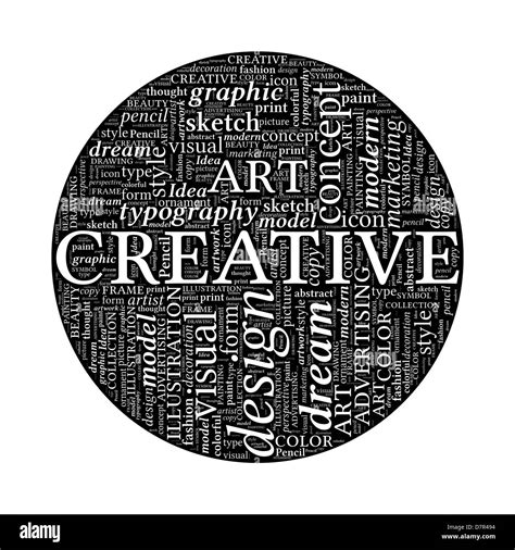 Word of art Black and White Stock Photos & Images - Alamy