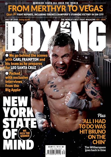 Boxing News Magazine - 26/07/2016 Subscriptions | Pocketmags