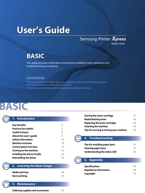 Samsung M2020 Manual | PDF | Envelope | Printer (Computing)