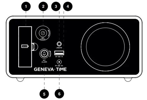 GENEVA TIME Clock Instruction Manual