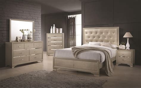 Beaumont Glamorous Bedroom Collection - Las Vegas Furniture Store | Modern Home Furniture ...
